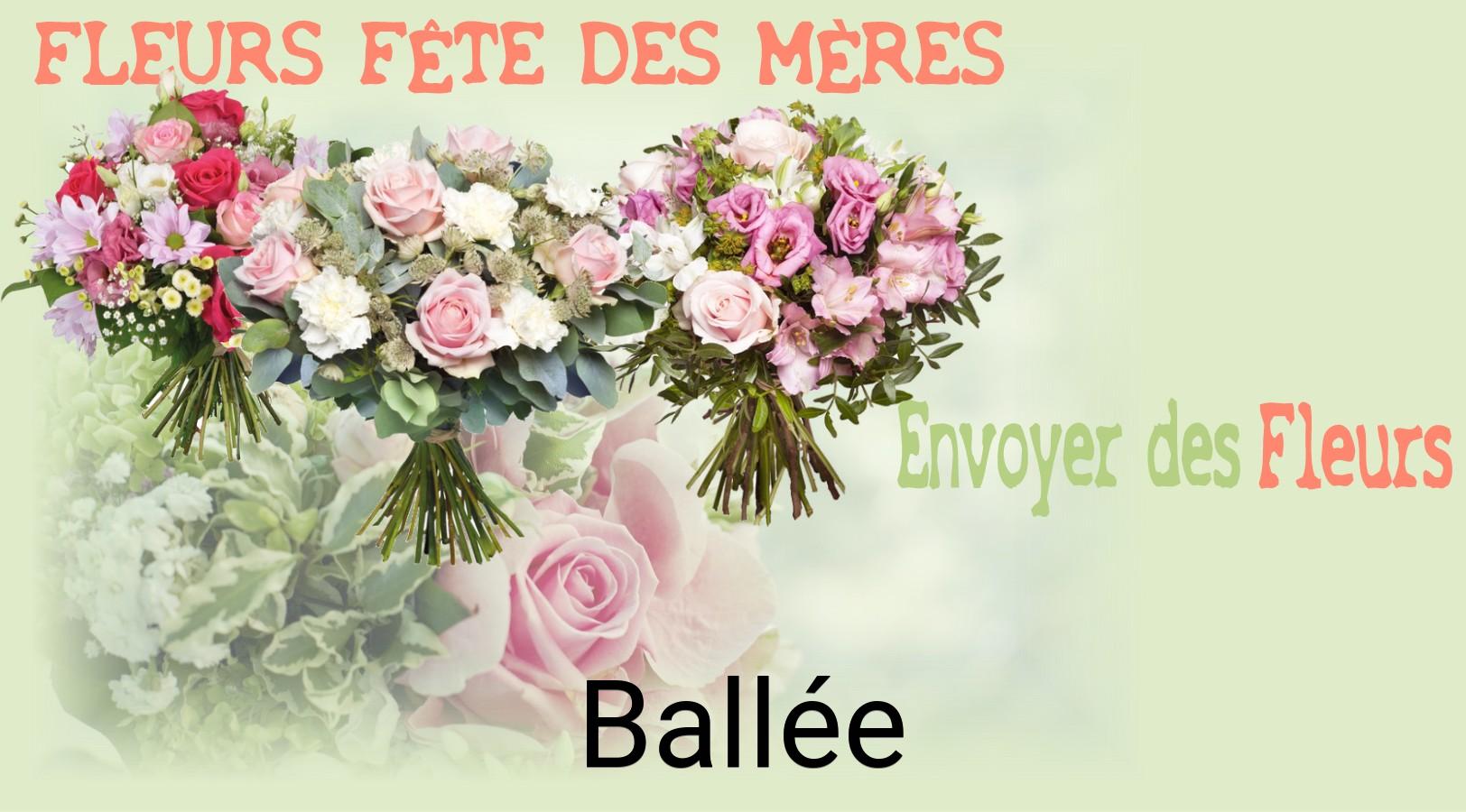 Bouquet de Fête des Mères livré à Ballée